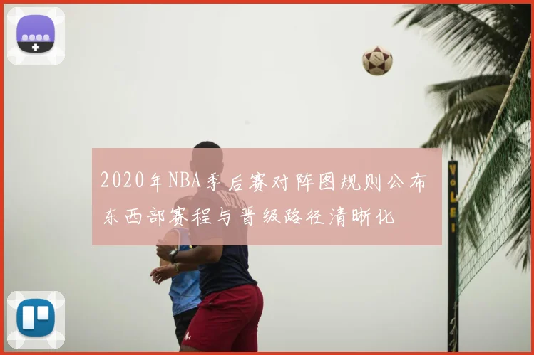2020年NBA季后赛对阵图规则公布 东西部赛程与晋级路径清晰化