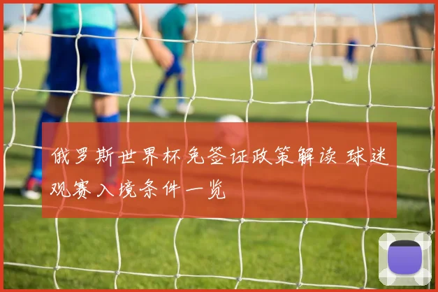 俄罗斯世界杯免签证政策解读 球迷观赛入境条件一览